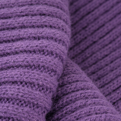 Шарф Форгес (Forges) вязаный, фиолетовый