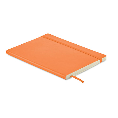 A5 recycled notebook (Оранжевый)
