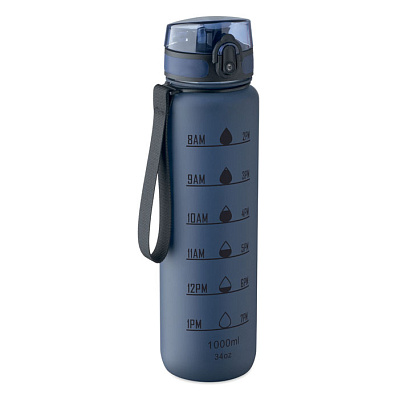 Sports water bottle RPET 1L (Французский флот) Sports water bottle RPET 1L (Французский флот)