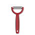Овощечистка VICTORINOX YPSO, серрейторное лезвие из нержавеющей стали, красная - Фото 2