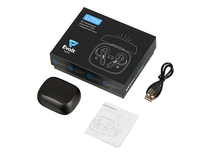 Беспроводные наушники с шумоподавлением ENC и подсветкой лого Lites