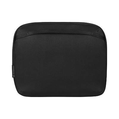 Несессер VICTORINOX Travel Essentials с крючком для подвешивания, чёрный, полиэстер, 27x11x22 см
