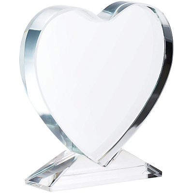 Стела Pictory Heart, прозрачная (Прозрачный)