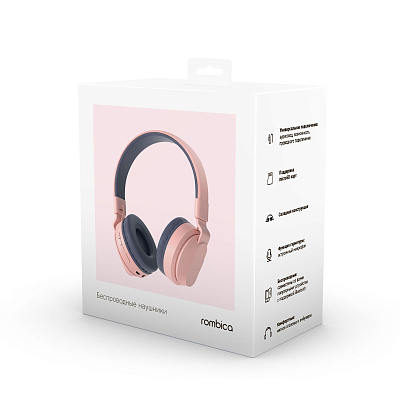 Наушники беспроводные Rombica MySound BH-16 Blue
