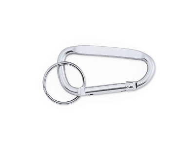 Брелок-карабин для ключей PALE (Серебристый)