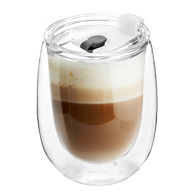 Стакан стеклянный Mango To Go  (Белый)