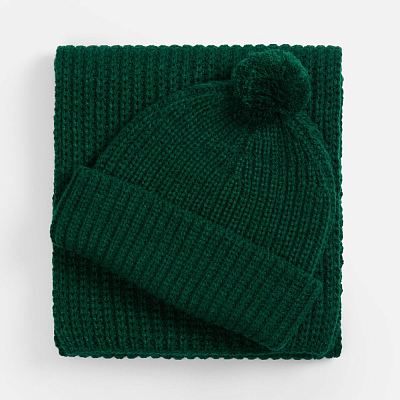 Шарф Nordkapp, темно-зеленый