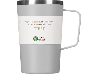 Стальная кружка с двойными стенками и порошковым покрытием Tibet