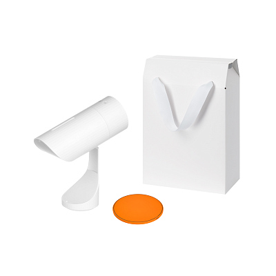 Подарочный набор Prisma, Auris, оранжевый (увлажнитель воздуха, зарядное устройство) (Белый, оранжевый)