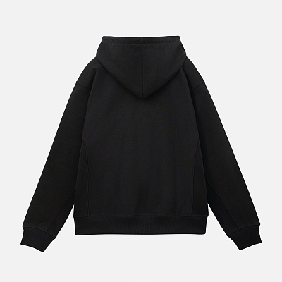 Худи релакс унисекс Адвенче (Adventure), черный