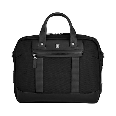 Портфель VICTORINOX Architecture Urban2 Briefcase 15'' , полиэстер/кожа, 42x13x31 см, 16 л (Черный)