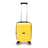 Чемодан TORBER В Отпуск, жёлтый, полипропилен, 33 х 22 х 53 см, 35 л - Фото 9