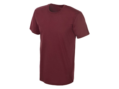 Футболка Super club мужская (Красный бургунди)