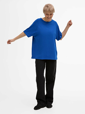 Футболка унисекс оверсайз T2, синяя