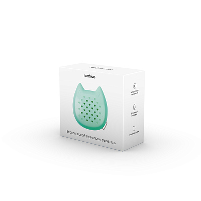 Портативная колонка Rombica Mysound Oscar, голубой