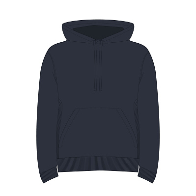 Худи релакс унисекс ADVENTURE, темно-синий, размер XL/2XL (Синий)