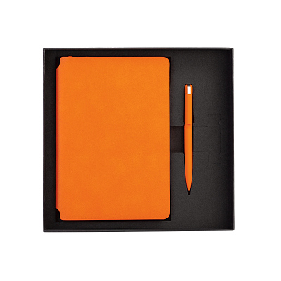 Набор подарочный "Форум"  (Оранжевый)