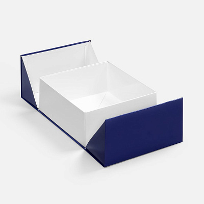 Коробка складная Foldream, S, синяя (Синий) Коробка складная Foldream, S, синяя (Синий)