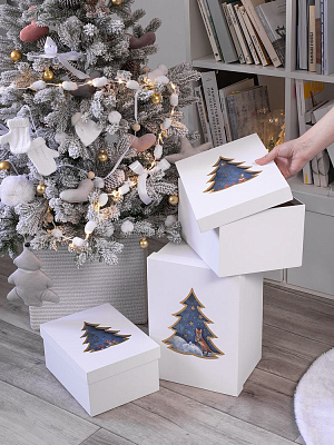 Коробка Christmas Tree, L