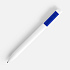 Ручка шариковая Swiper SQ, белая с синим - Фото 2