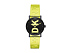Корпус- черный, циферблат- черный/желтый, крепление- желтый