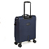 Чемодан TORBER Brosno, синий, нейлон 600D, 36,5 х 20 х 54 см, 32 л - Фото 3