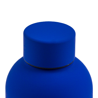 Термобутылка вакуумная герметичная Прима Ультрамарин (Prima Ultramarine), ярко-синяя