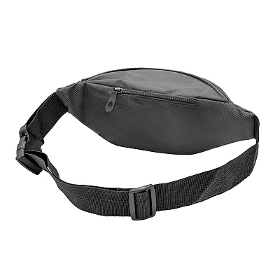 Поясная сумка SPLIT TO GO, Серый/Чёрный