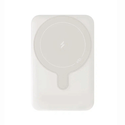 Беспроводной магнитный ПЗУ VLP Magsafe PowerBank 5000  (Белый)