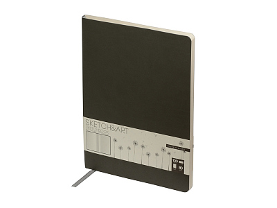 Скетчбук B5 Sketch & Art 100 г/м2, soft-touch (Серый)