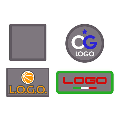 Шеврон из габардина Gabo S  (Серый)