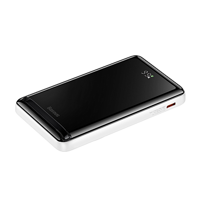 Беспроводной магнитный ПЗУ Baseus Magnetic Bracket 10000mAh 20W, белый