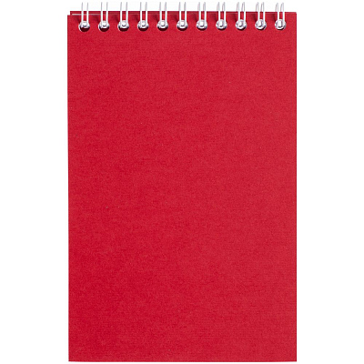 Блокнот Dali Mini в клетку  (Красный)