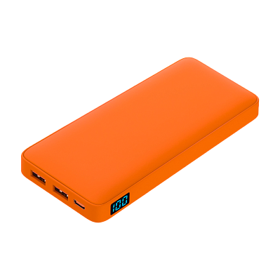 Внешний аккумулятор с подсветкой Ancor PD Plus 10000 mAh  (Оранжевый)