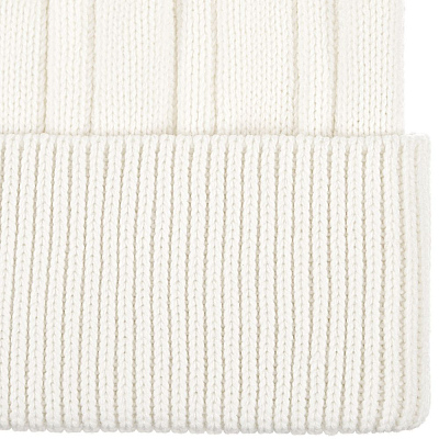 Шапка Knit Beat, белая (молочная)