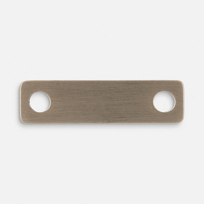 Шильдик металлический Alfa Liten  (Бронзовый)