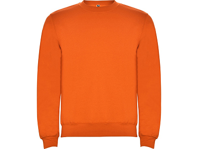 Свитшот с начесом Clasica унисекс (Оранжевый)