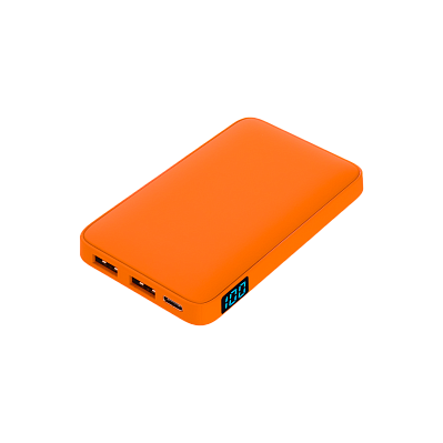 Внешний аккумулятор с подсветкой Ancor 5000 mAh  (Оранжевый)