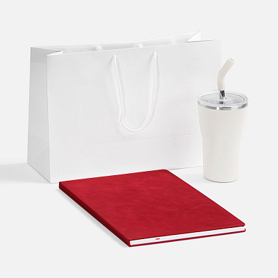 Набор Urban Packet, белый с красным (Красный)