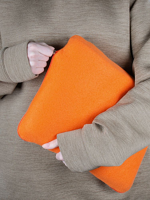 Дорожный плед-подушка Pathway 2, оранжевый