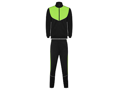 Спортивный костюм Evans, мужской (Черный/Лаймовый)