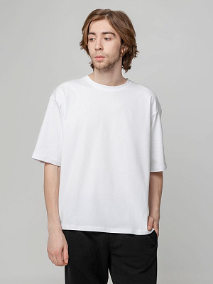 Футболка унисекс оверсайз Street Vibes, молочно-белая (Белый)