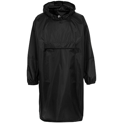 Дождевик-анорак Alatau, красный, единый размер (Чёрный)