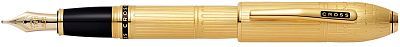 Перьевая ручка Cross Peerless Citizen LE London. Цвет - золотистый, перо - золото 18К (Золотистый)