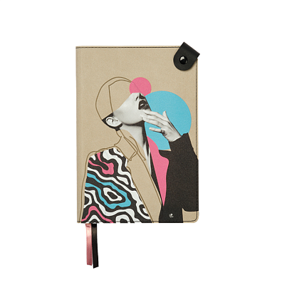 Ежедневник Pure недатированный  (Бежевый)