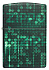 Зажигалка ZIPPO Pattern с покрытием Glow In The Dark Green, латунь/сталь, черно-зеленая, 38x13x57 мм - Фото 2
