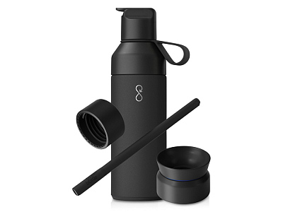 Подарочный набор Ocean Bottle 3-в-1 (Чёрный) Подарочный набор Ocean Bottle 3-в-1 (Чёрный)