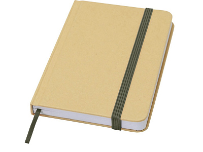 Блокнот А6 Reed (Натуральный/зеленый лесной)