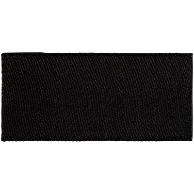 Лейбл тканевый Epsilon, XXS, черный (Чёрный)