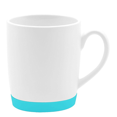 Кружка Make Me To Go, белая/морская волна (Белый/морская волна)